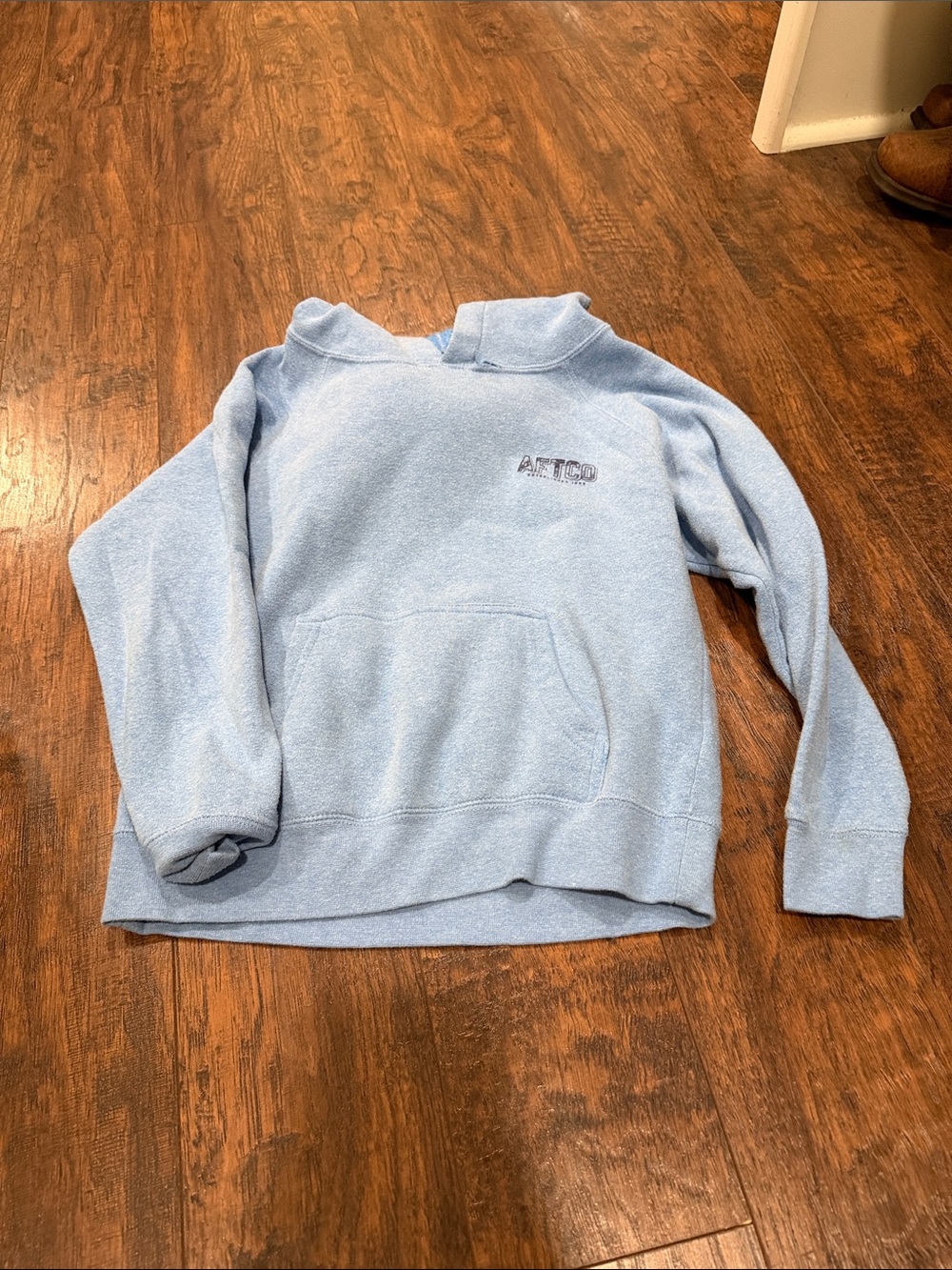 AFTCO Light Blue Kids Hoodie Sweatshirt